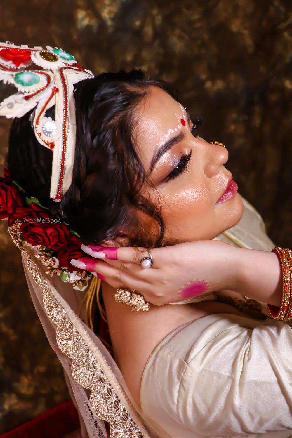 Photo From Shibani Bengali Bridal Look - By Ruchika Das Makeover