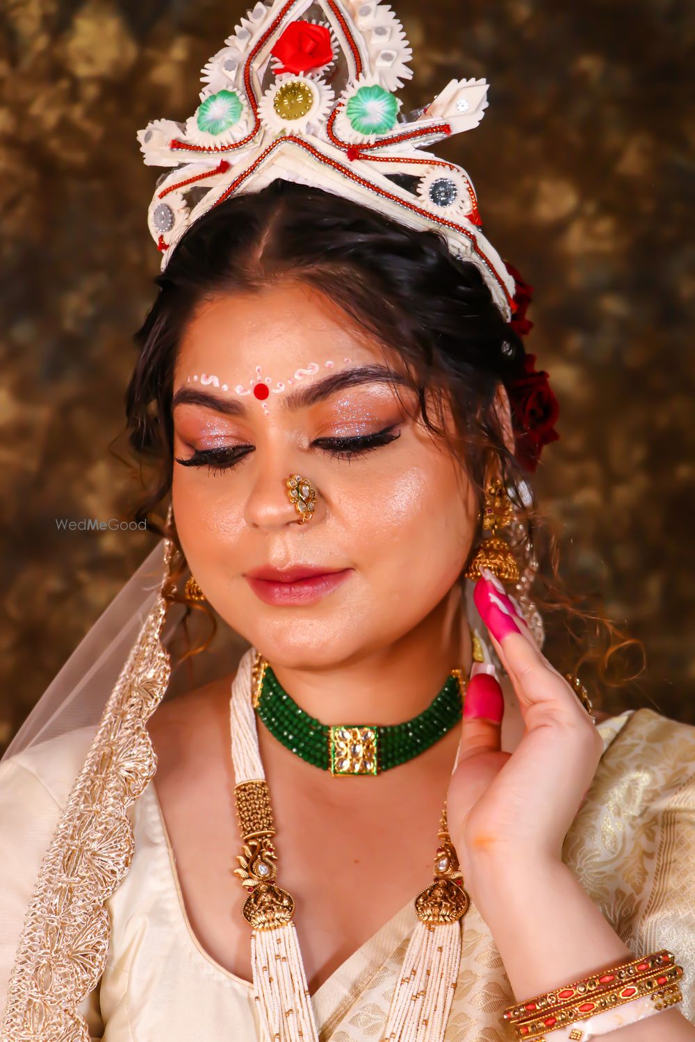 Photo From Shibani Bengali Bridal Look - By Ruchika Das Makeover