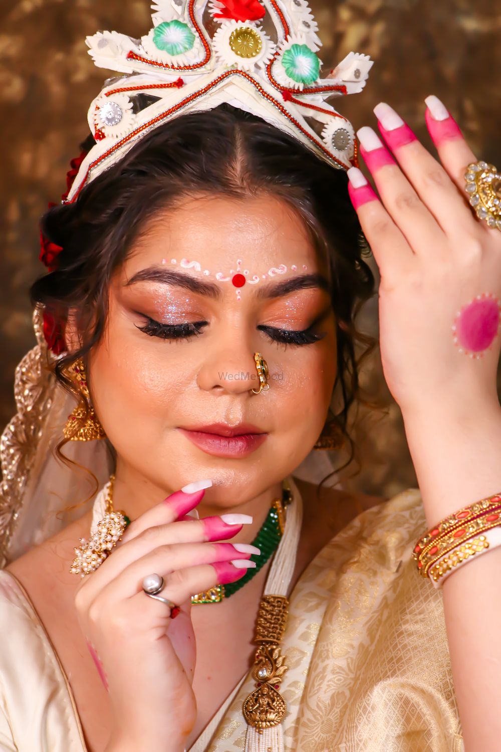 Photo From Shibani Bengali Bridal Look - By Ruchika Das Makeover