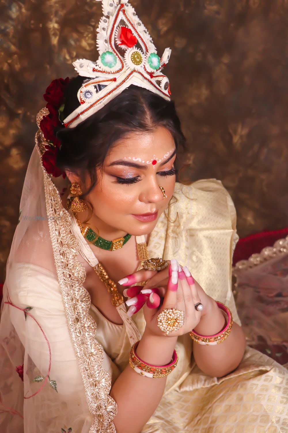 Photo From Shibani Bengali Bridal Look - By Ruchika Das Makeover