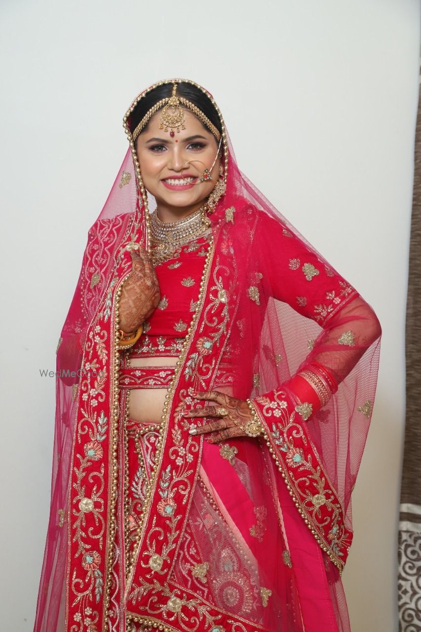 Photo From Nancy Bridal Look - By Ruchika Das Makeover