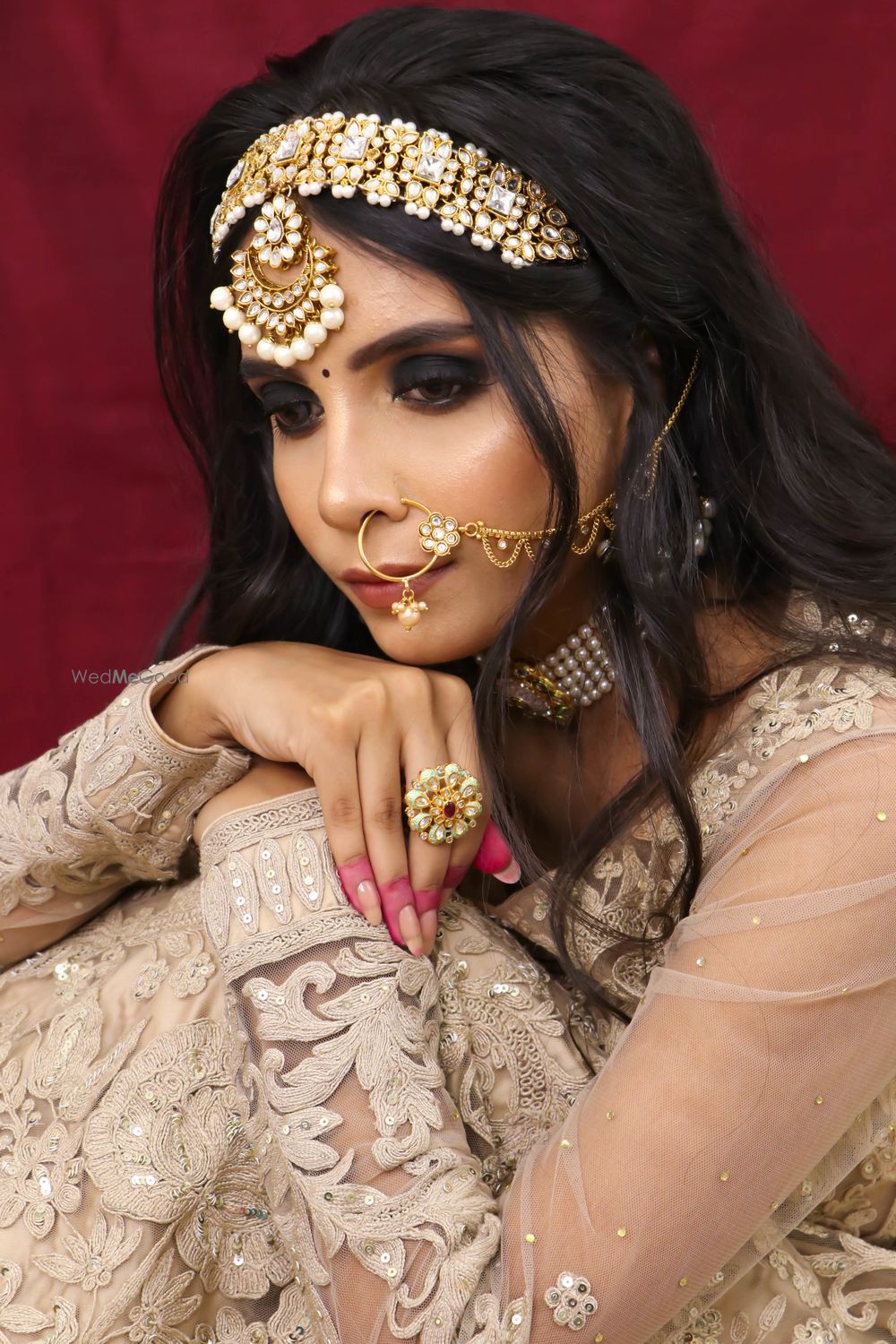 Photo From Prachi Engagement Look - By Ruchika Das Makeover