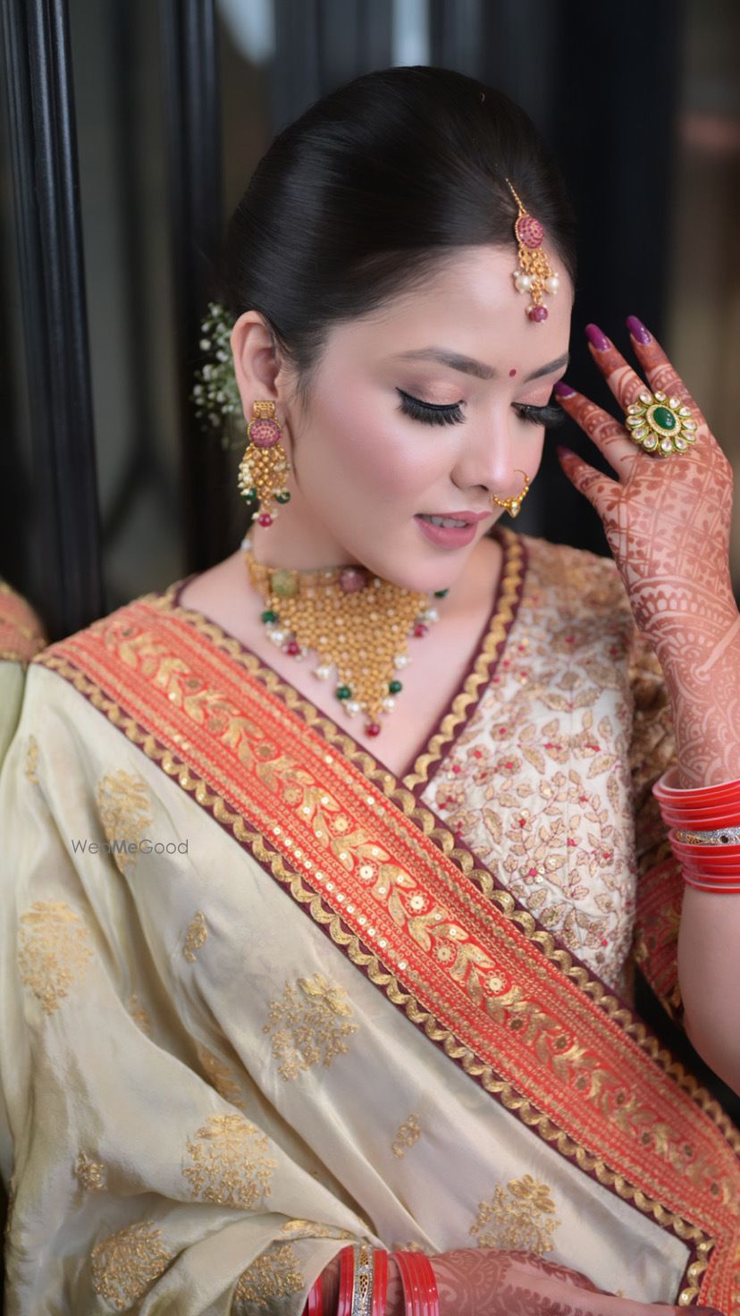 Photo From Modern Age Bridal Look - By Kapila Gupta Makeup