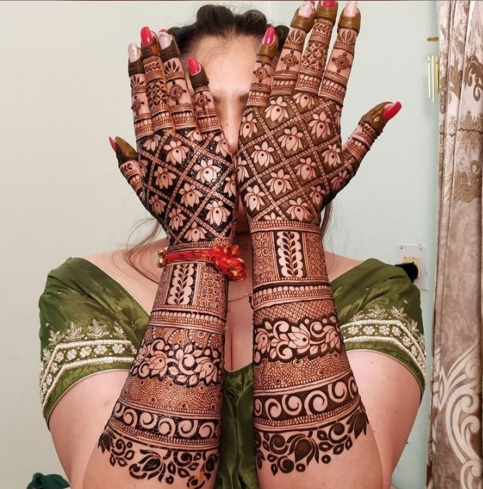 Photo From Bridal Back side Disign - By Jitendra Mehandi Artist