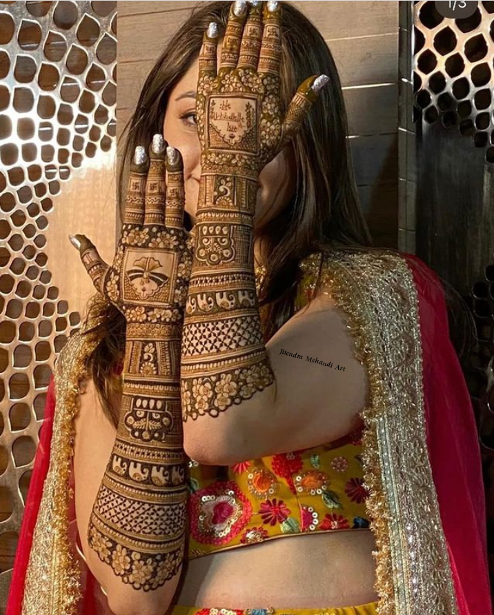 Photo From Bridal Back side Disign - By Jitendra Mehandi Artist