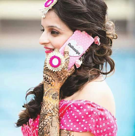 Photo of Customised bridal phone cover saying dulhaniya