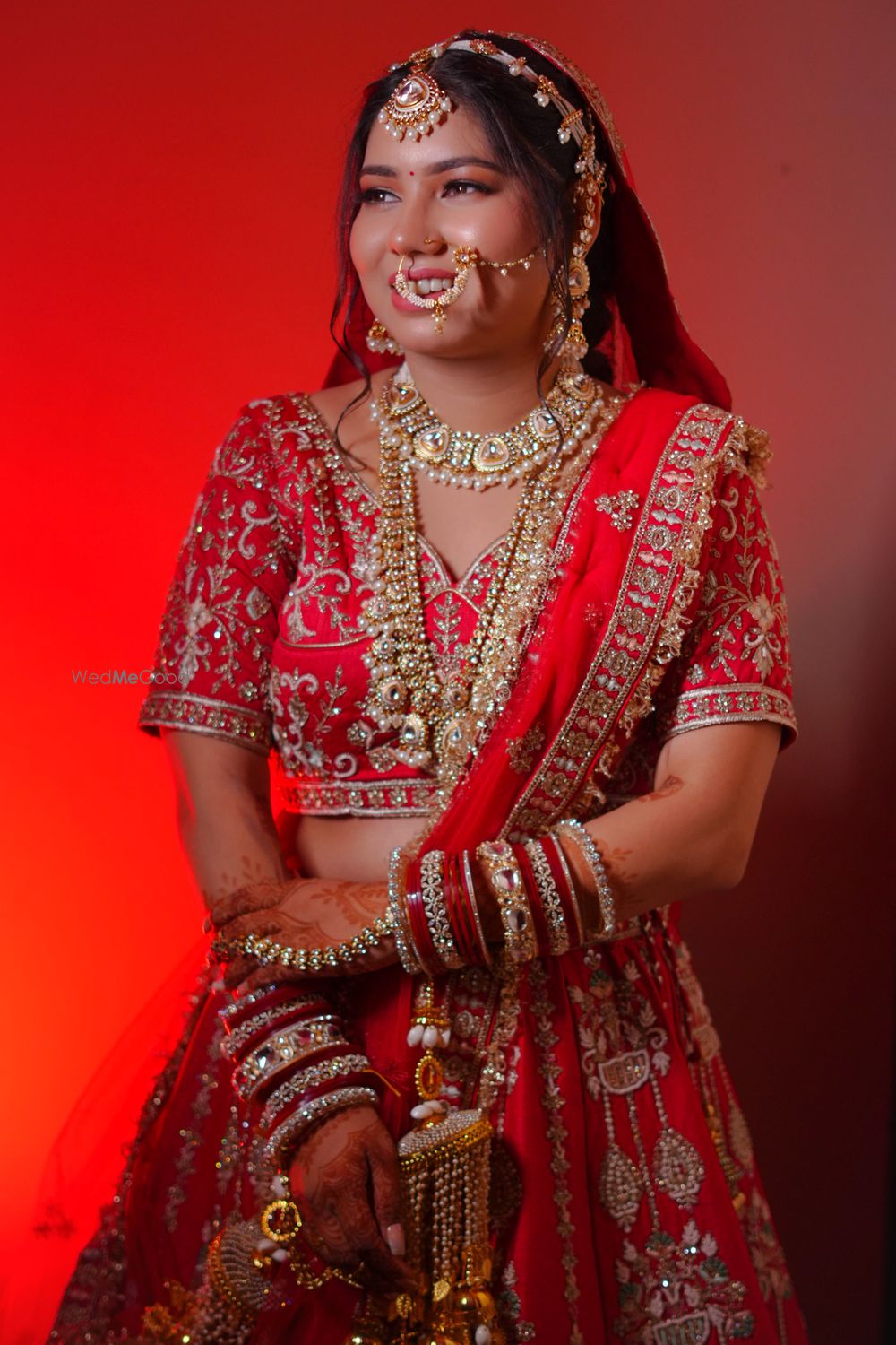 Photo From airbrush bridal makeup for beautiful bride Nisha - By Makeup Glam Salon & Academy
