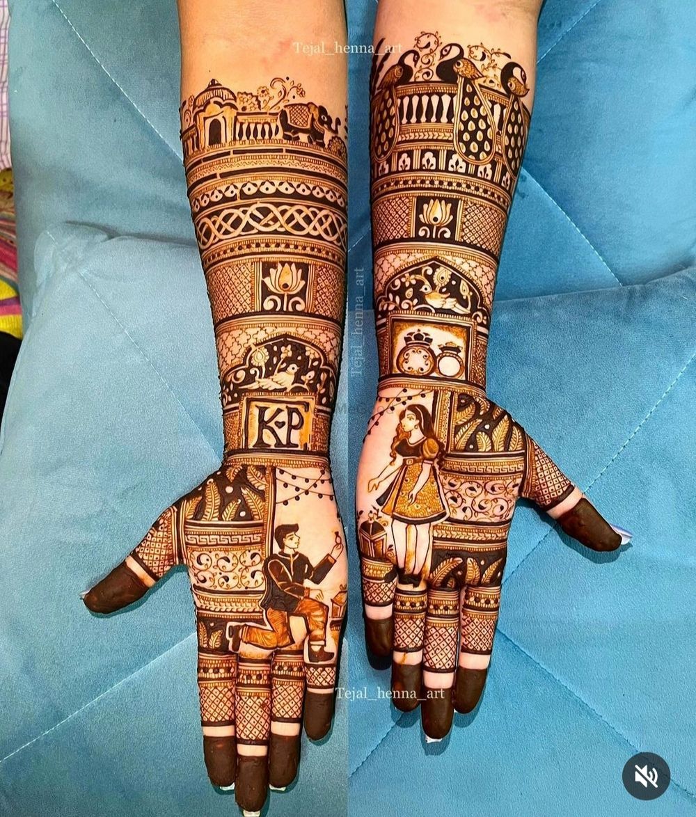 Photo From Engagement Mehendi designs - By Ravi Mehandi Artist