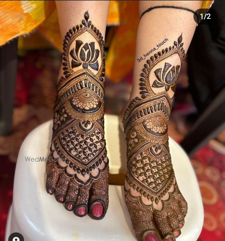 Photo From Bridal Mehandi foot Design - By Ravi Mehandi Artist