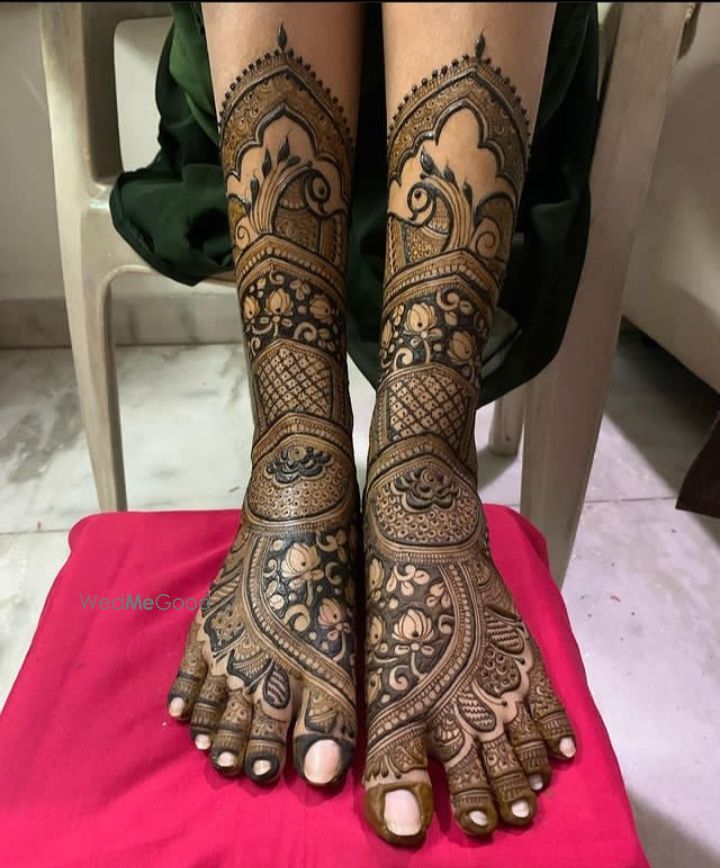 Photo From Bridal Mehandi foot Design - By Ravi Mehandi Artist