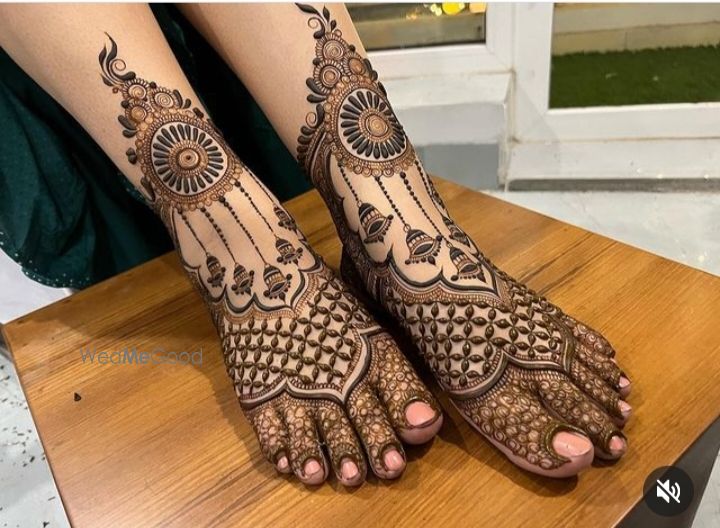 Photo From Bridal Mehandi foot Design - By Ravi Mehandi Artist