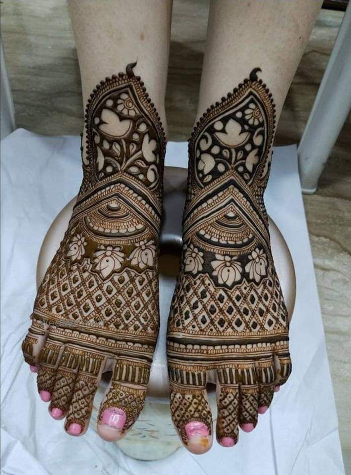 Photo From Bridal Mehandi foot Design - By Ravi Mehandi Artist