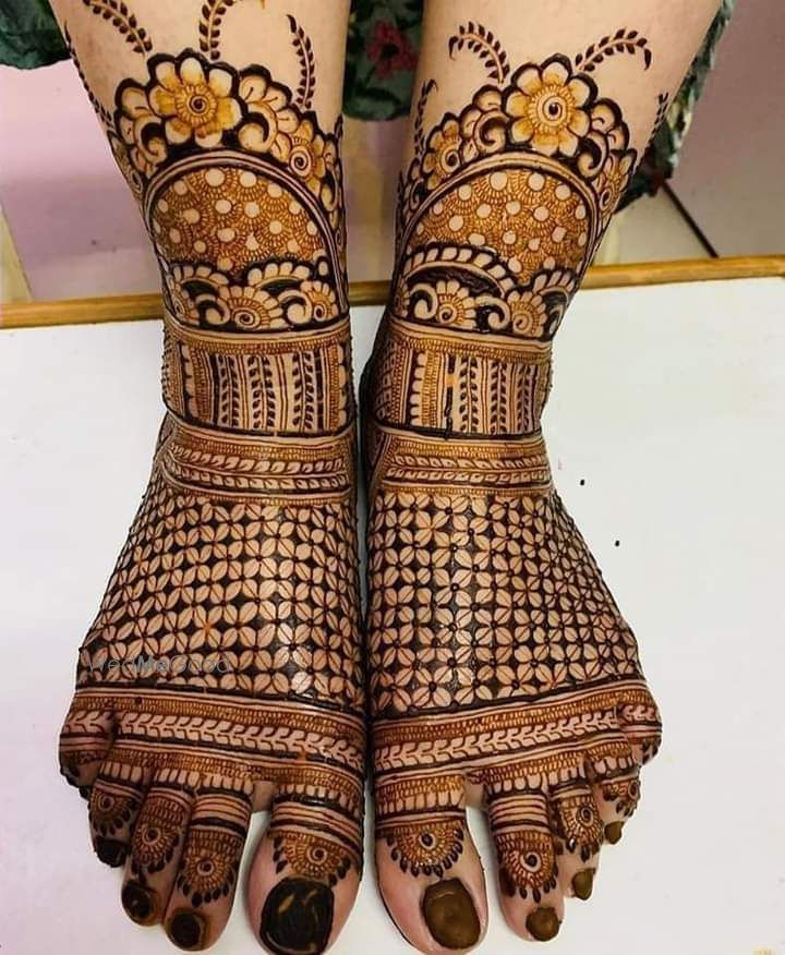 Photo From Bridal Mehandi foot Design - By Ravi Mehandi Artist