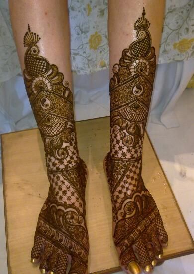 Photo From Bridal Mehandi foot Design - By Ravi Mehandi Artist