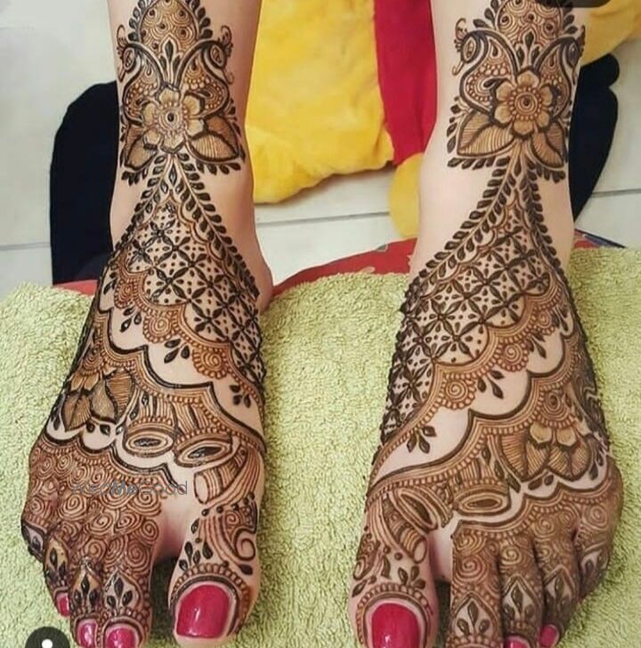 Photo From Bridal Mehandi foot Design - By Ravi Mehandi Artist