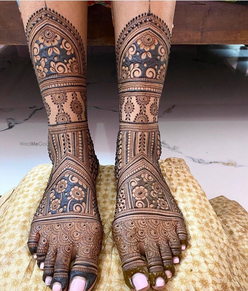 Photo From Bridal Mehandi foot Design - By Ravi Mehandi Artist