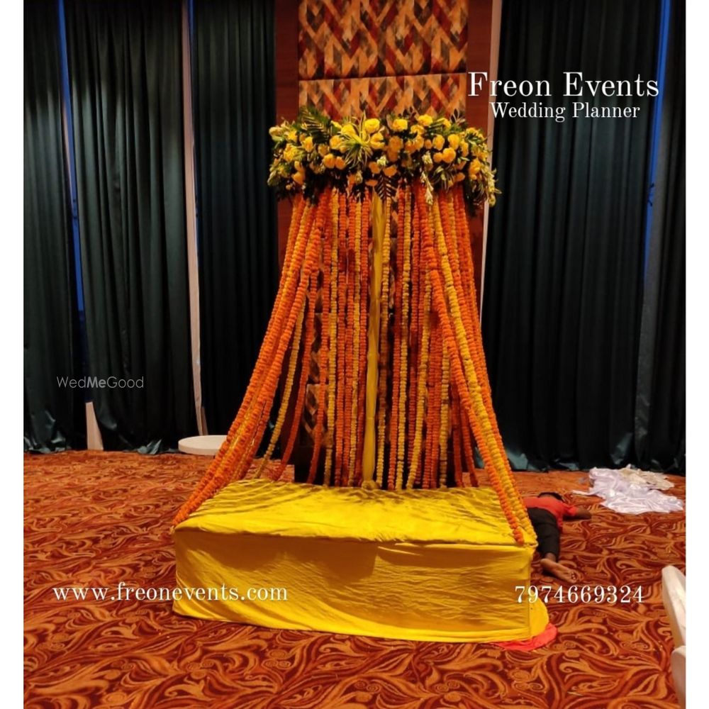 Photo From Haldi & Mehndi Decor  - By Freon Events