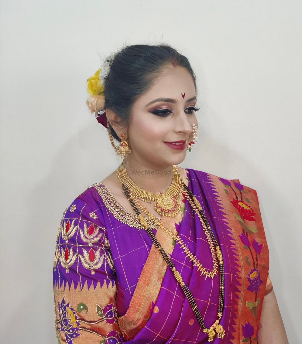 Photo From Winged liner for Maharashtraian look. - By Nupur Makeup Artist