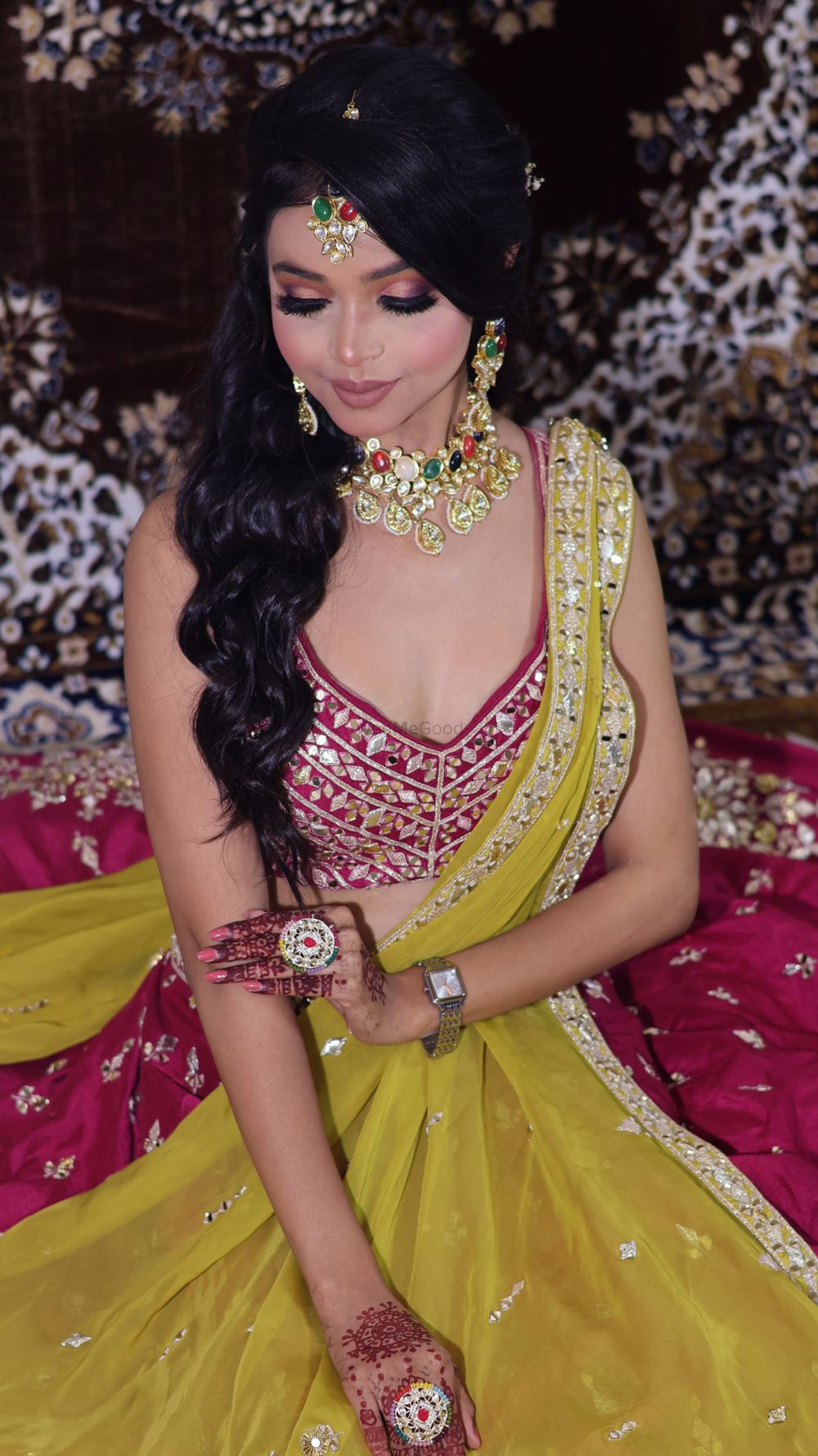 Photo From Radha - Haldi Bride - By Makeovers by Sonali Grover