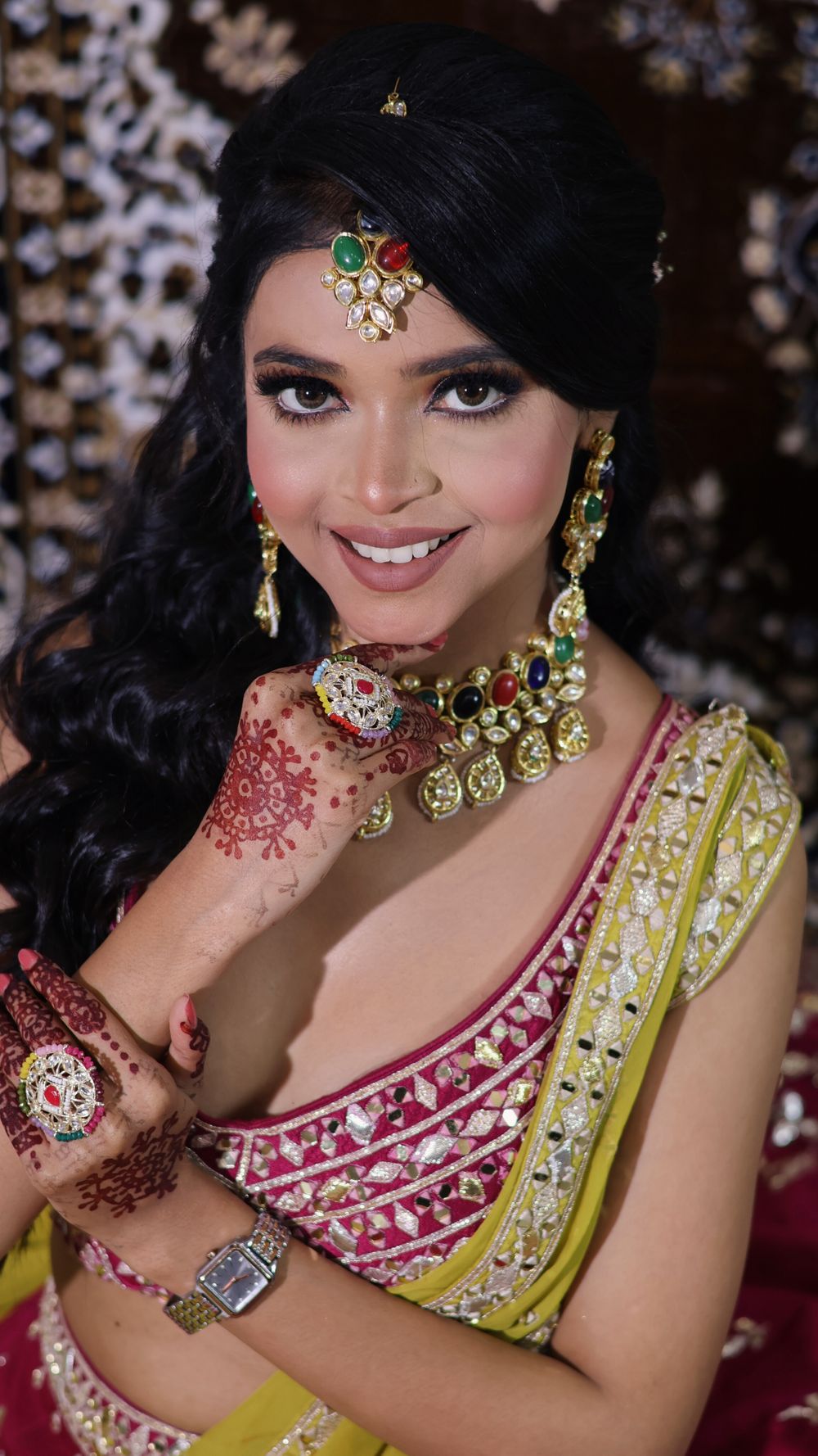 Photo From Radha - Haldi Bride - By Makeovers by Sonali Grover