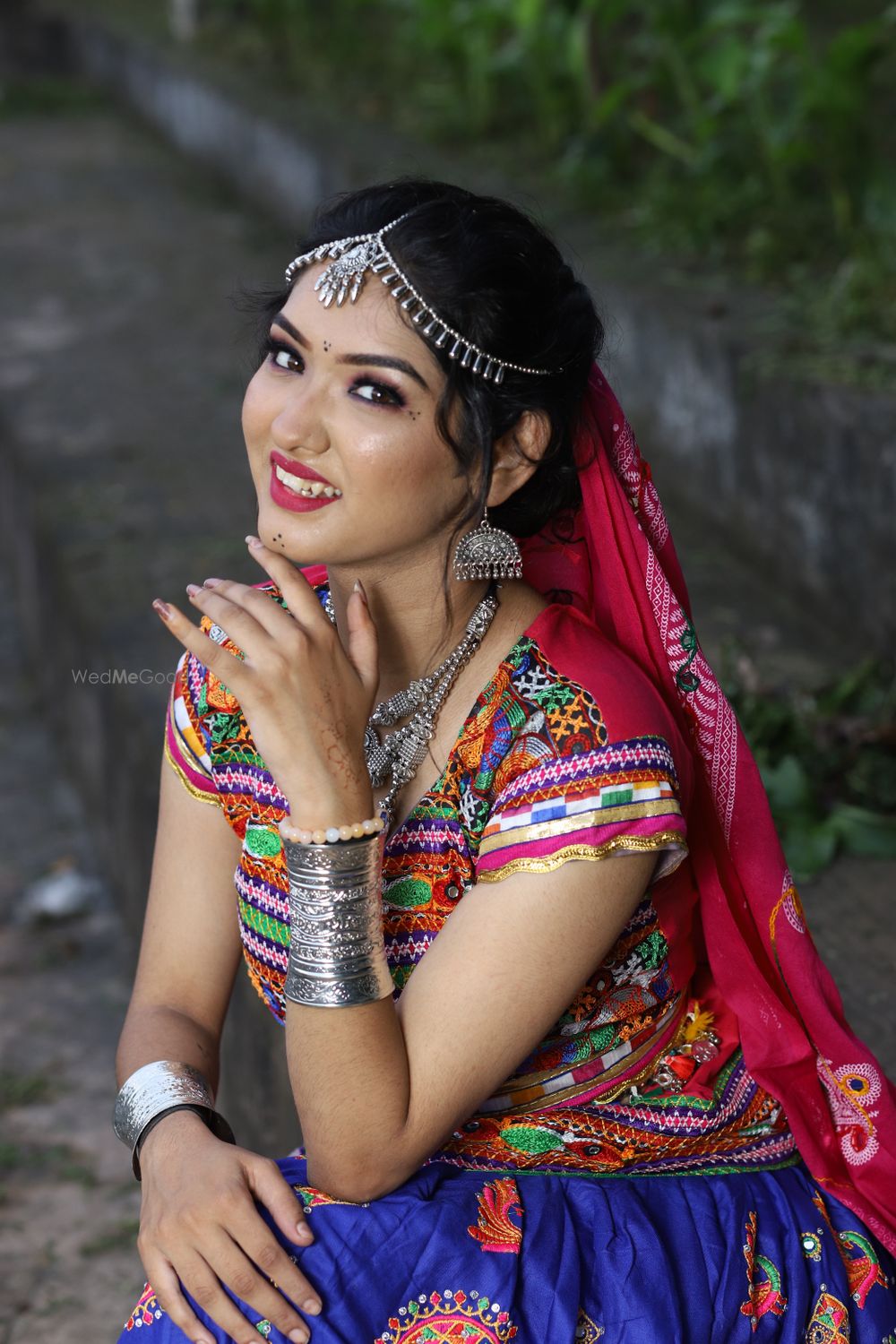 Photo From Garba makeup  - By Monica Makeovers