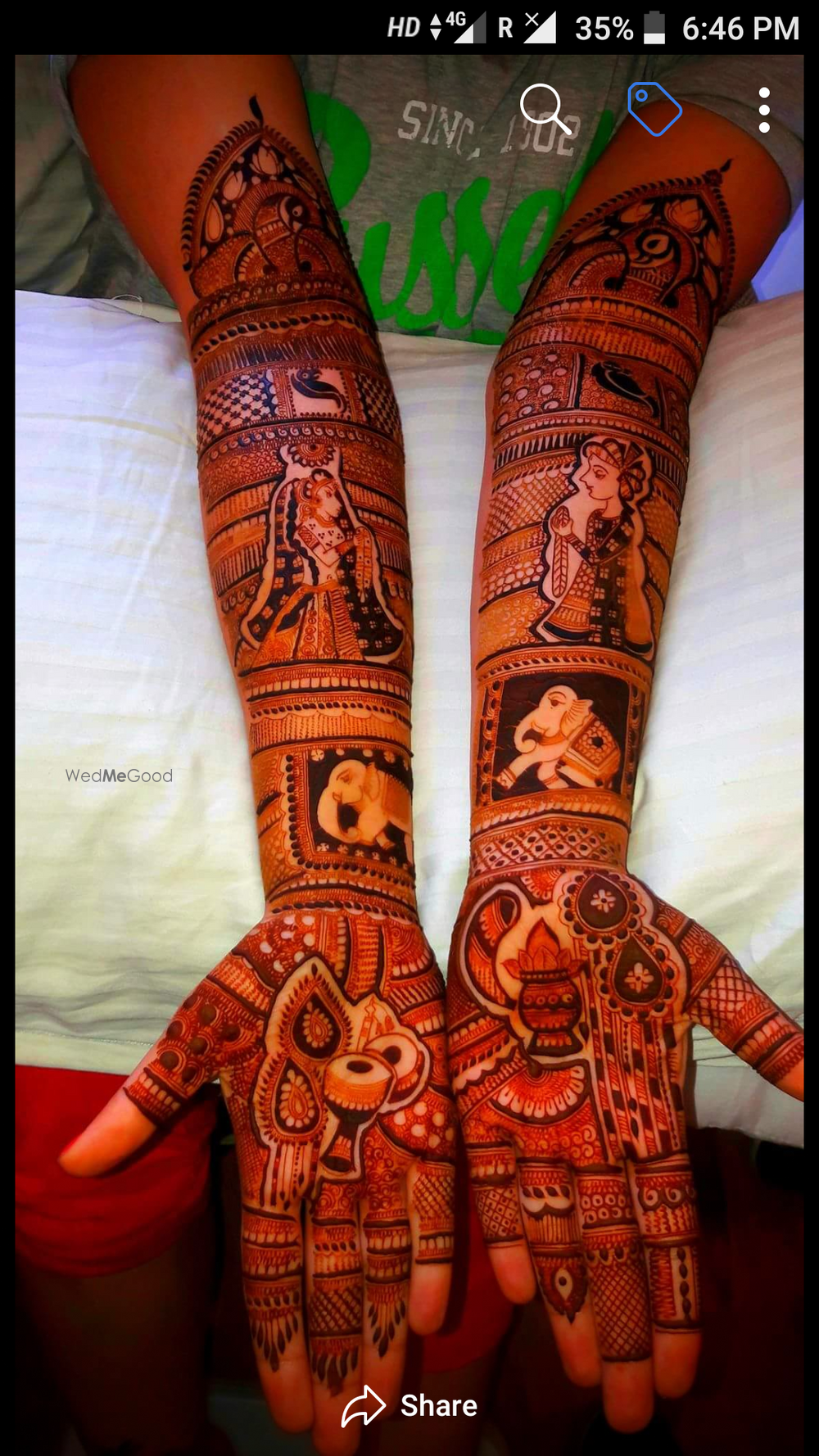 Photo From bridal mehandi Art's - By Arjun Mehandi Artist