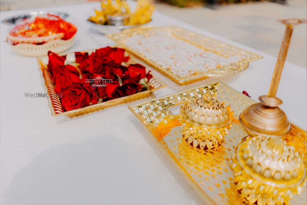 Photo From Priyanka & Shashikiran | Haldi + Mehendi Decoration & Planning - By Destiny Tales