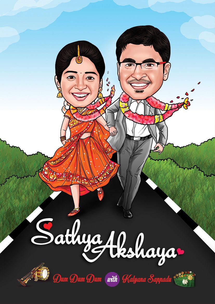 Photo From Caricature collection - By Creative Wedding Card