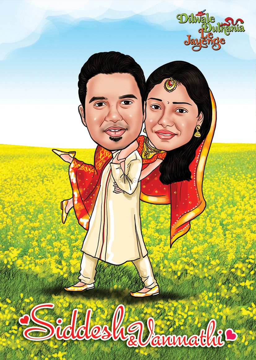 Photo From Caricature collection - By Creative Wedding Card