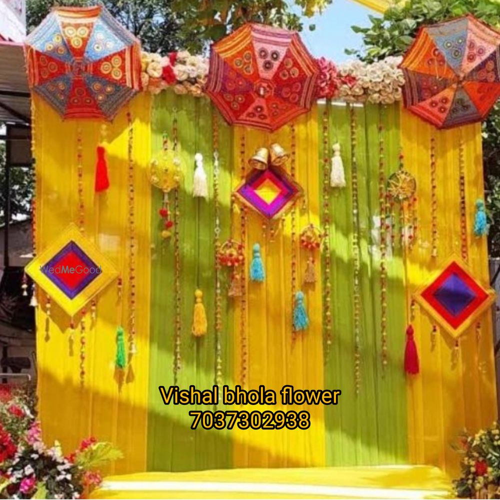 Photo From haldi ceremony decoration - By Vishal Bhola Flower and Decoration