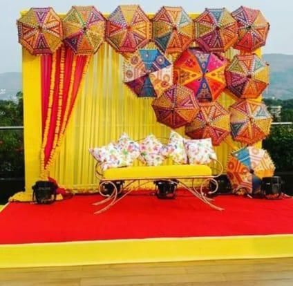 Photo From haldi ceremony decoration - By Vishal Bhola Flower and Decoration