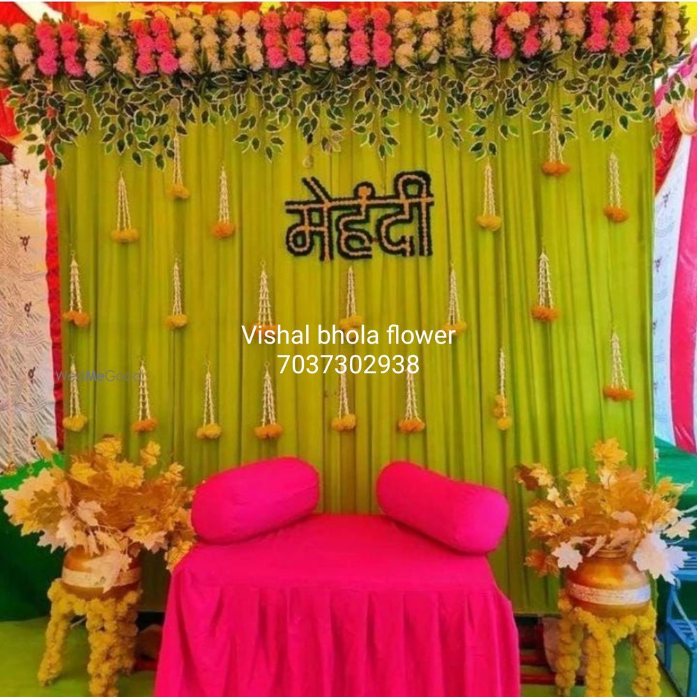 Photo From haldi ceremony decoration - By Vishal Bhola Flower and Decoration