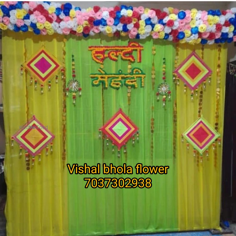 Photo From haldi ceremony decoration - By Vishal Bhola Flower and Decoration