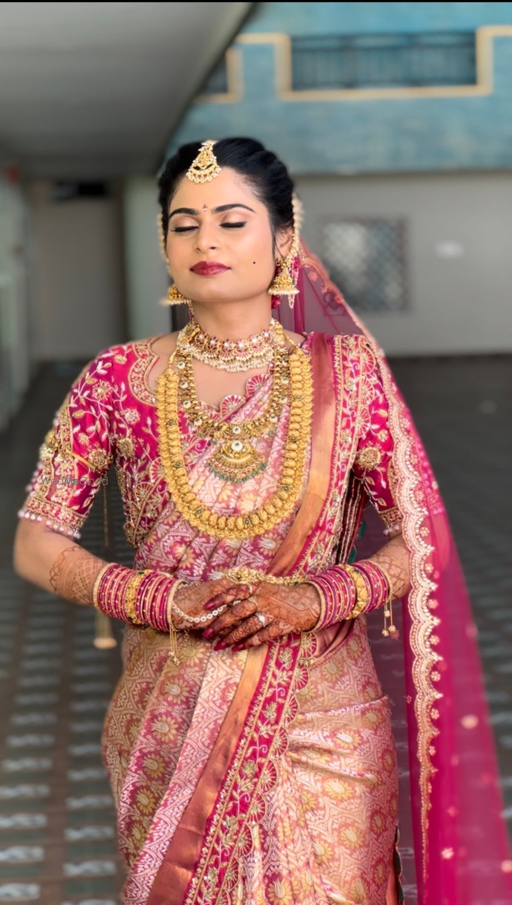 Photo From Sadhana’s Muhurtham Look - By Makeup Artist Santoshi