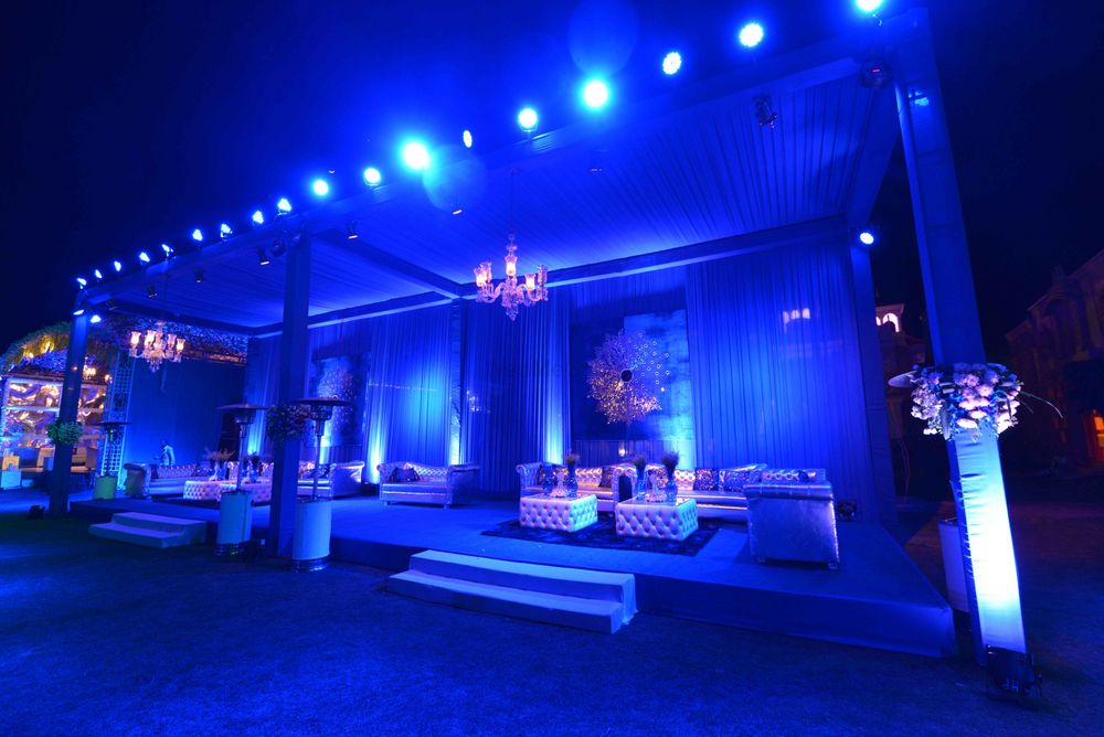 Photo From Sangeet  Blue Theme - By Shubh Arambh