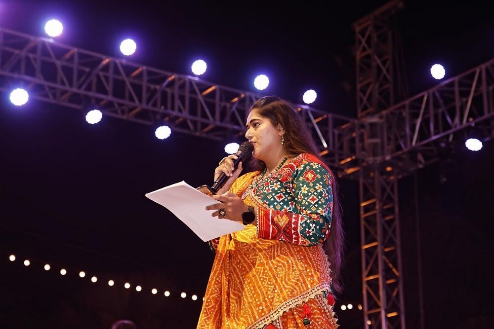 Photo From Navratri event  - By Anchor Honey Modi