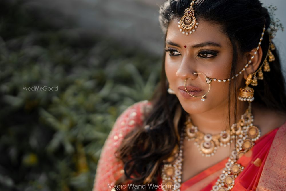 Photo From Gorgeous Bridal Portraits of Karthika - By Magic Wand Production
