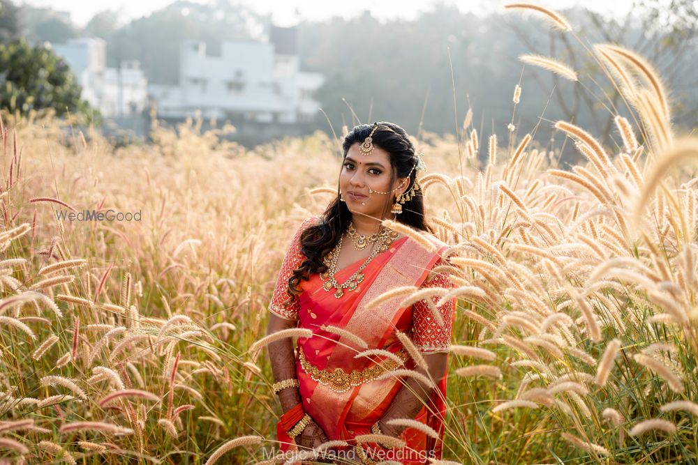 Photo From Gorgeous Bridal Portraits of Karthika - By Magic Wand Production