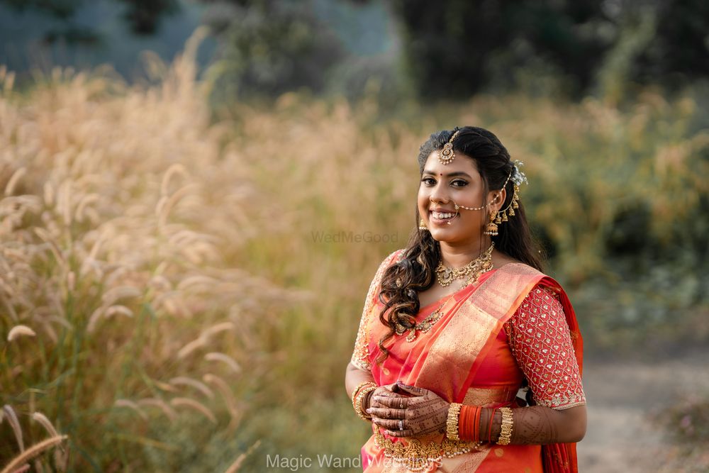 Photo From Gorgeous Bridal Portraits of Karthika - By Magic Wand Production