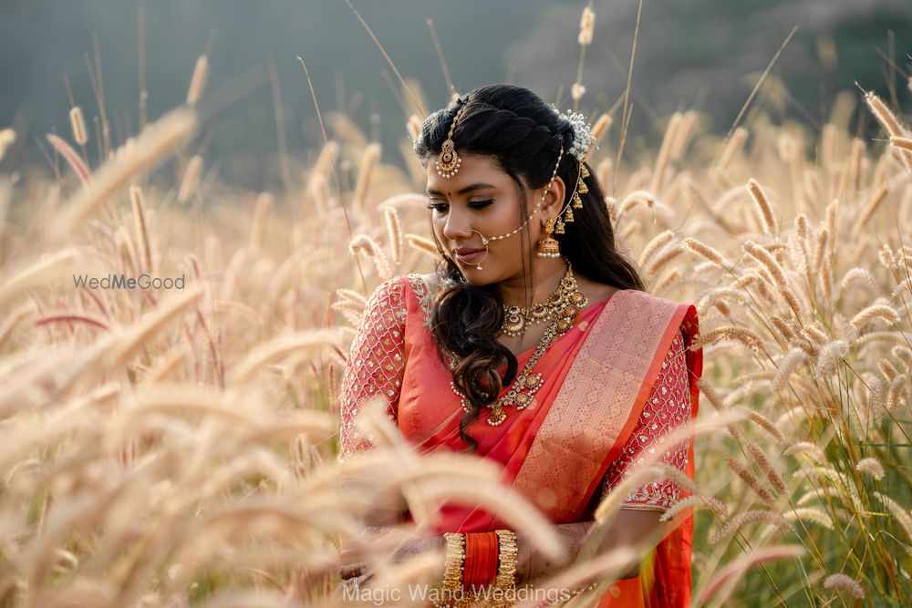 Photo From Gorgeous Bridal Portraits of Karthika - By Magic Wand Production