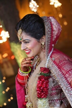 Photo From bride Ashima - wedding day - By Nikita Gaur Makeovers