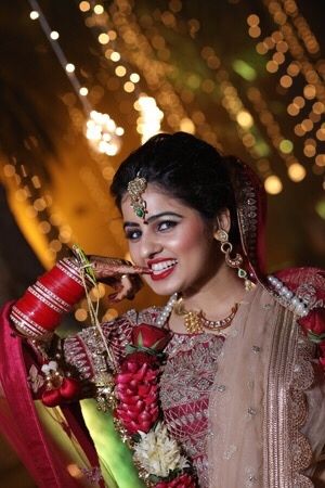 Photo From bride Ashima - wedding day - By Nikita Gaur Makeovers