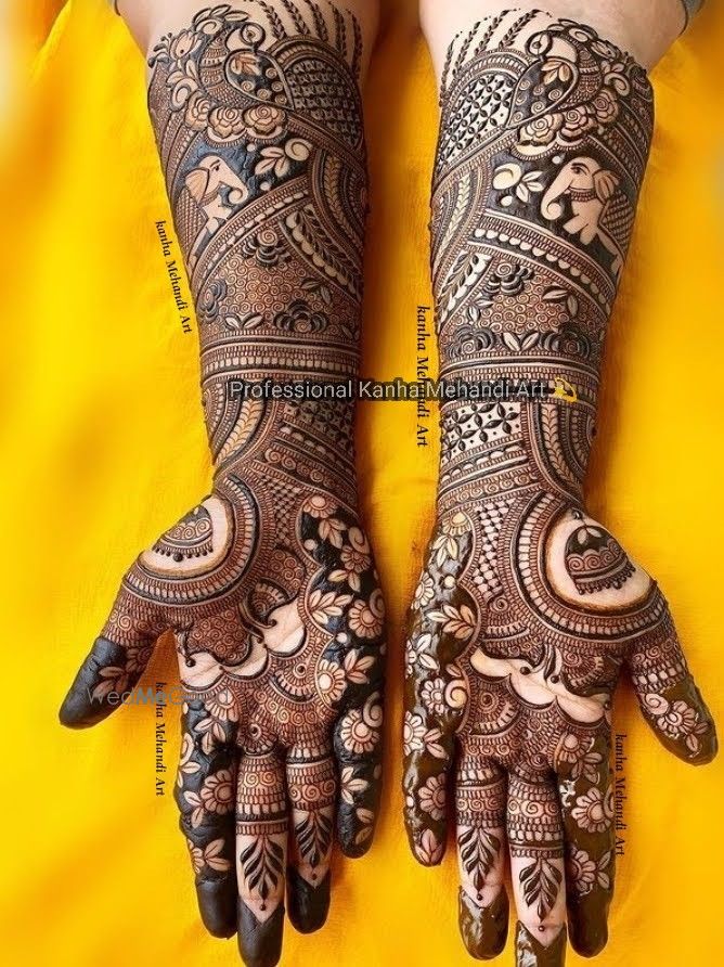 Photo From Ingagement Disign - By Professional Kanha Mehandi Art