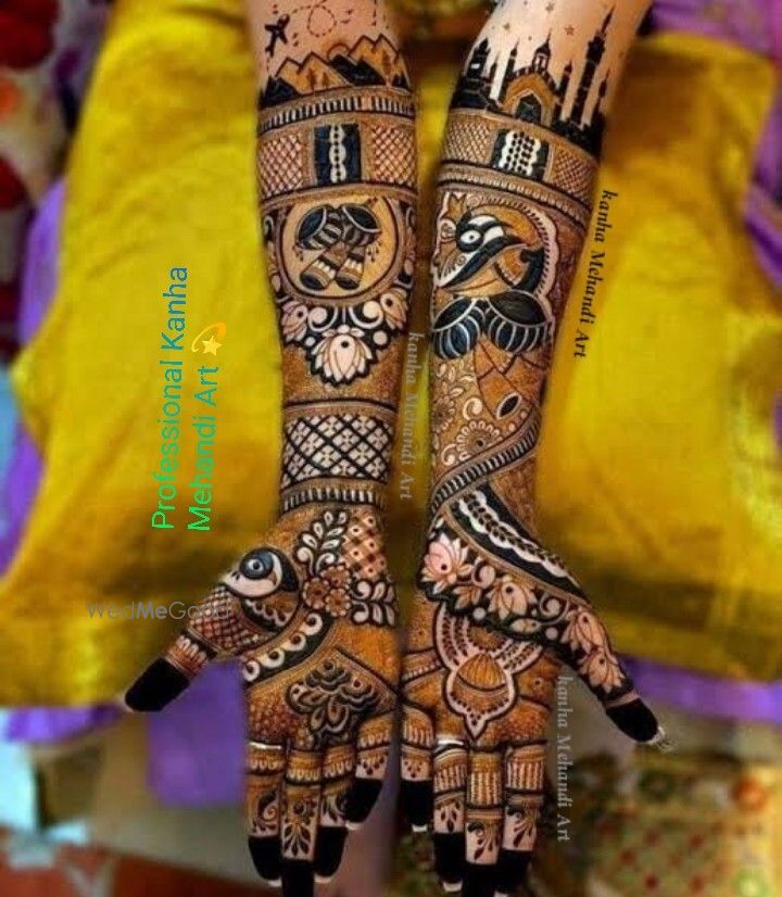 Photo From Ingagement Disign - By Professional Kanha Mehandi Art