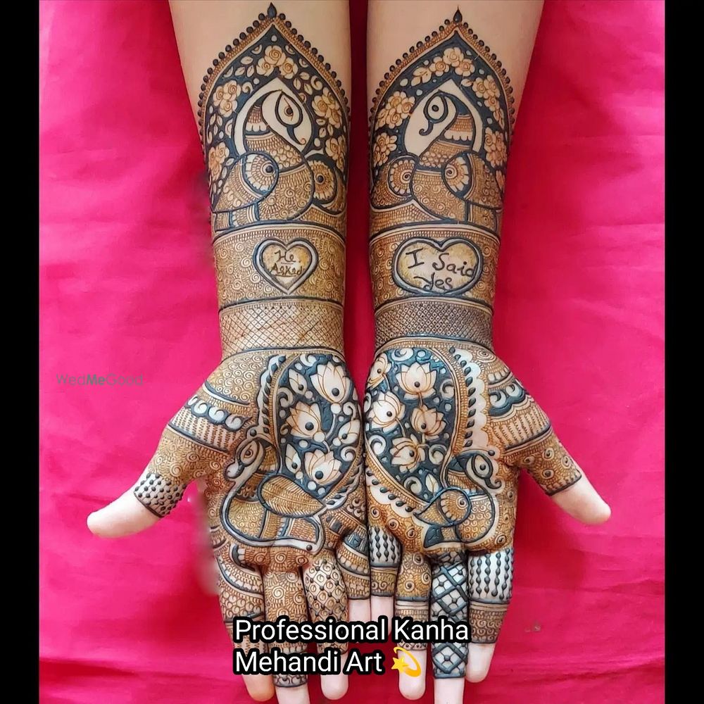 Photo From Ingagement Disign - By Professional Kanha Mehandi Art