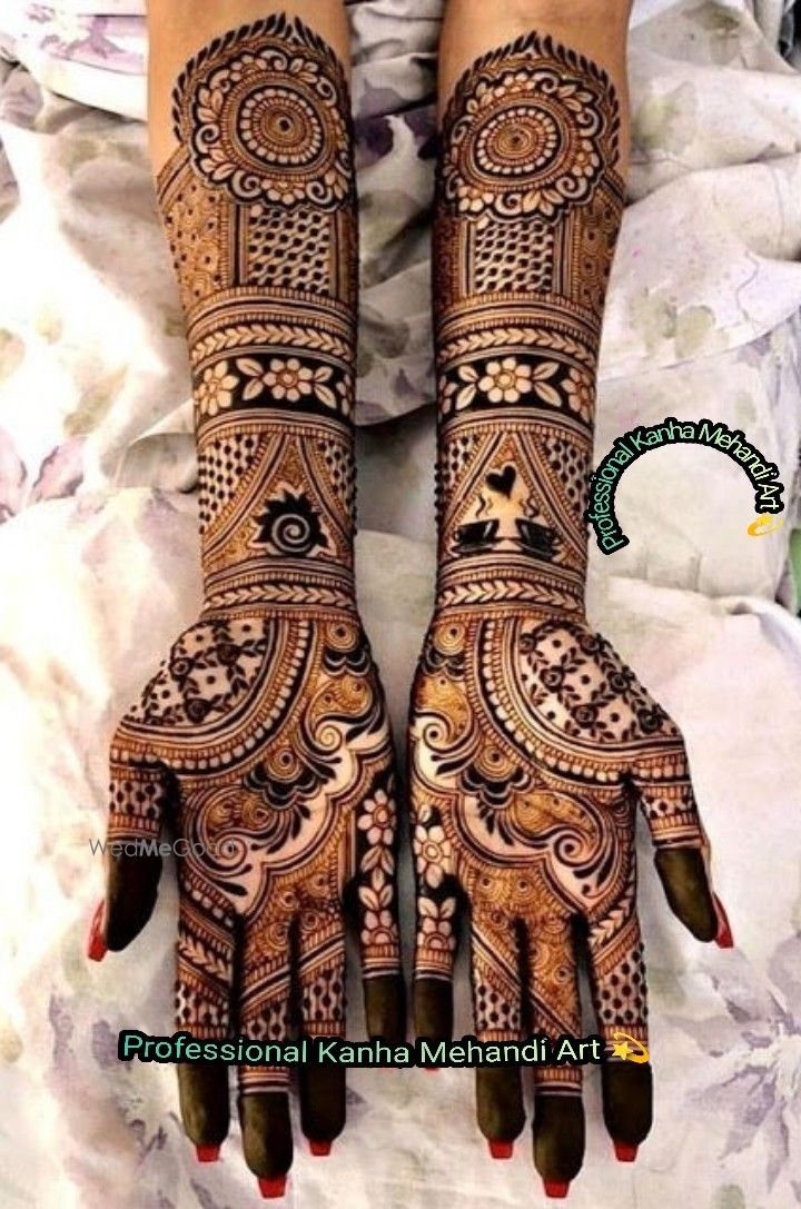 Photo From Ingagement Disign - By Professional Kanha Mehandi Art