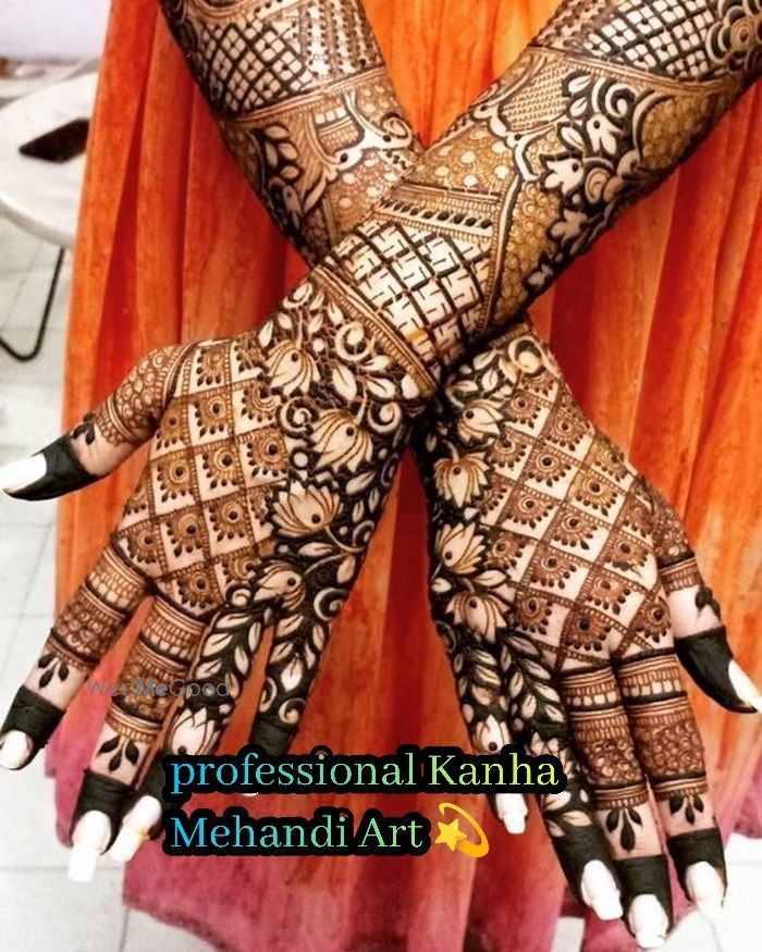 Photo From Back side Disign - By Professional Kanha Mehandi Art