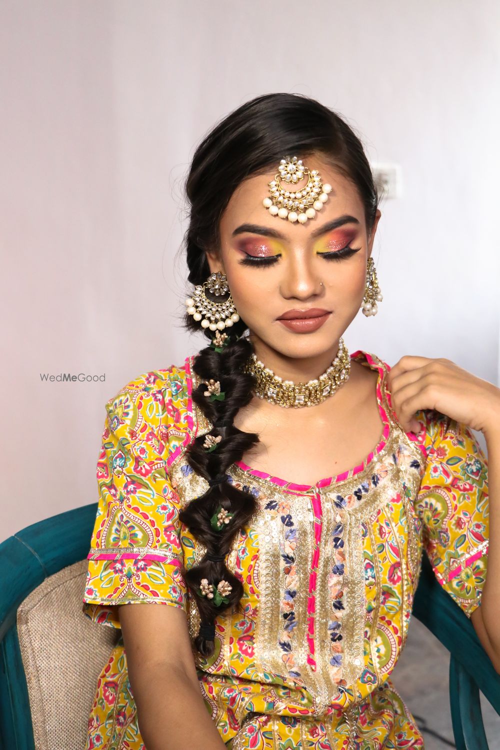 Photo From Sejal's Haldi Look - By Ruchika Das Makeover