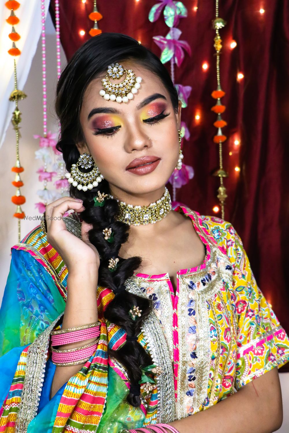 Photo From Sejal's Haldi Look - By Ruchika Das Makeover