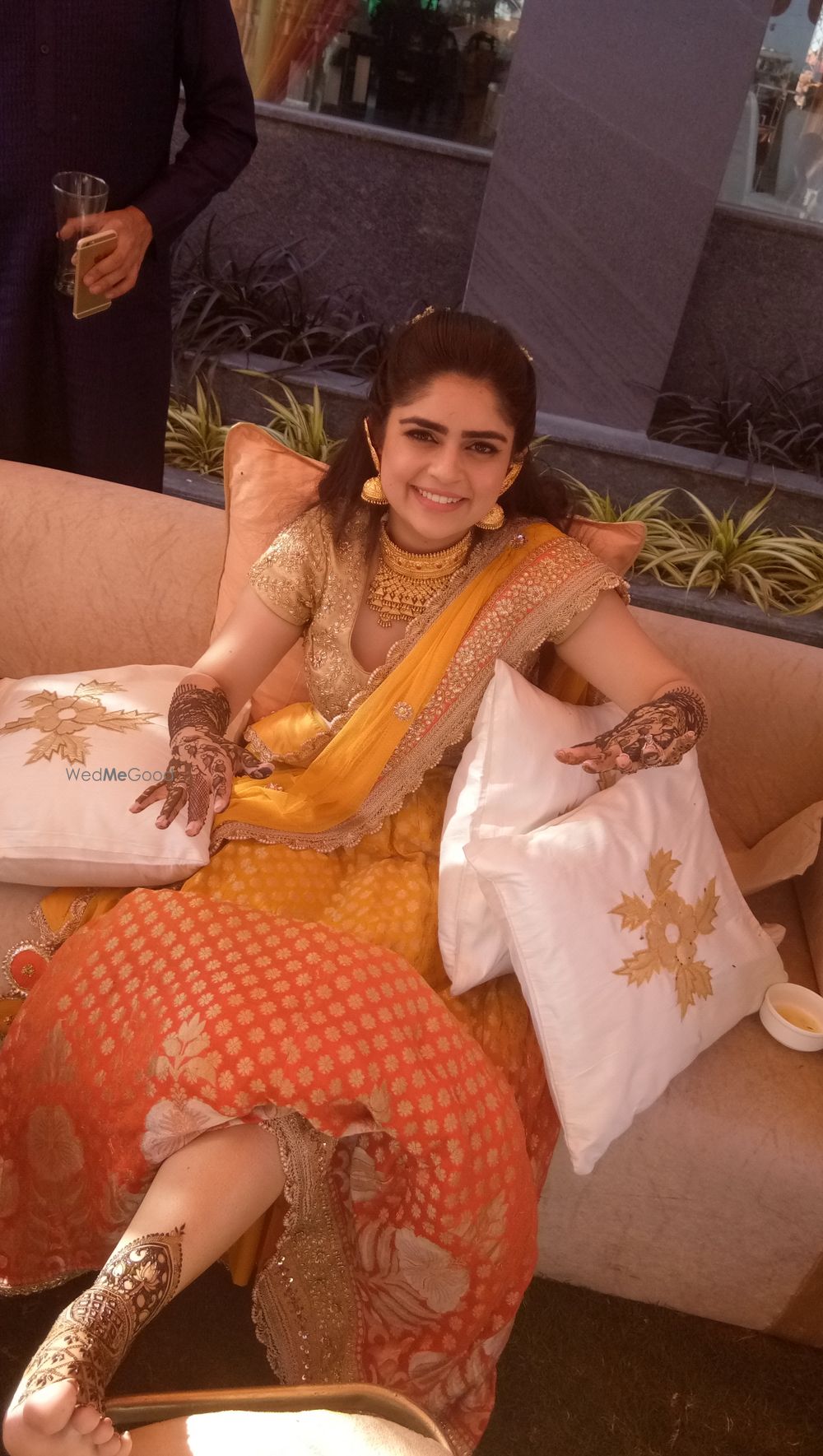 Photo From Swati puri bridal mehendi ceremony at Ananda greens at CHATTARPUR on 4th feb - By Shalini Mehendi Artist